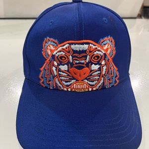 Kenzo Paris Blue Tiger Baseball Cap
